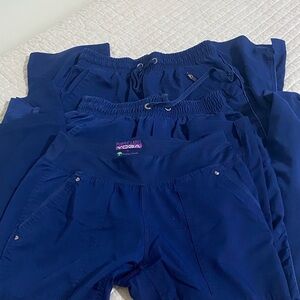 Blue scrub straight Pants